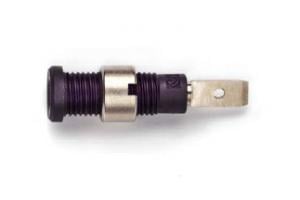 2mm Safety Sheathed Jack With Solder Tab