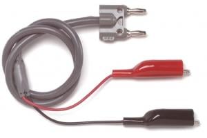 Alligator Clip To Double Banana Plug On Twisted Pair Cable