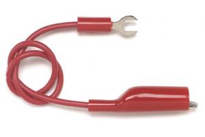 Alligator Clip to Spade Lug Patch Cord
