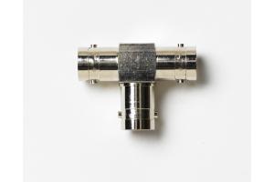 BNC (F/F/F) Adapter, 75 Ohms