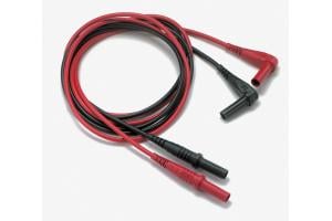 DMM Test Lead Set With Right Angle & Straight Plug For Hand-Held Meters