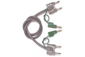 Double Banana Plugs On Shielded Balanced Line