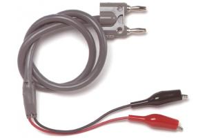 Double Banana Plugs To Mini Alligator Clips On Rg58C/U