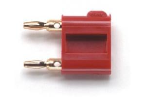 Double Miniature Banana Plug, Solderless