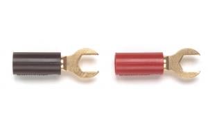 Low Thermal EMF Spade Lug, Gold-Plated