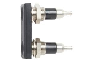 Panel Mount Double 4mm Banana Jack