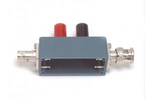 Shielded Box, Size A (2.25" X 1.13" X .88") BNC (M), BNC (F) & Binding Posts Blue Enamel, With Cover