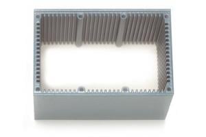 Shielded Box, Size G (4.13" X 2.68" X 3.16") Blue Enamel, With Covers