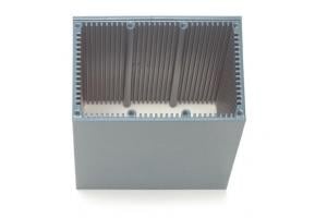 Shielded Box, Size H (4.13" X 2.68" X 6.16") Blue Enamel, With Covers