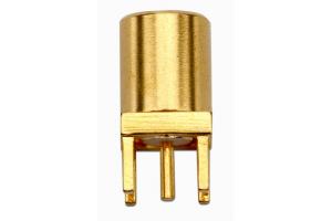 SMB 50 Ohm Plug, Straight PCB Receptacle