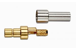 SMB Jack, Straight Crimp, 50 Ohm, RG174/U, RG188/U, And RG316/U Type