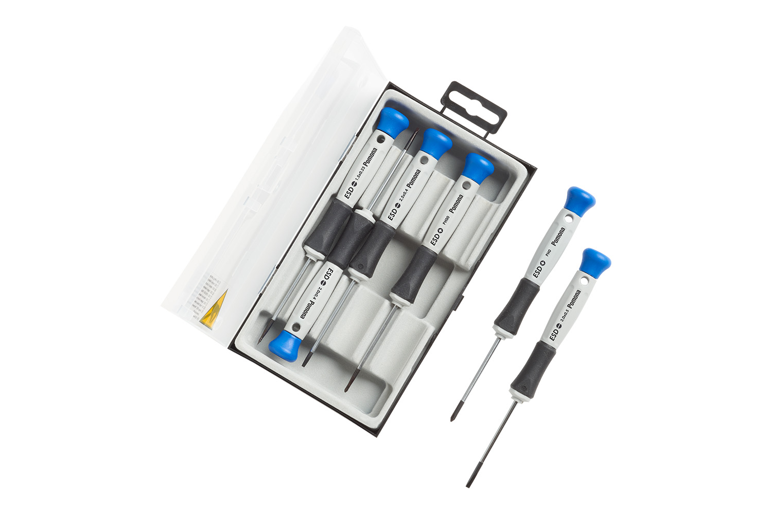 ESDSET6, ESD Safe Screwdriver Set with Case