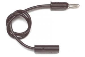 LOT OF 2 POMONA 1081-12 BANANA PLUG RED PATCH CORD 12" 