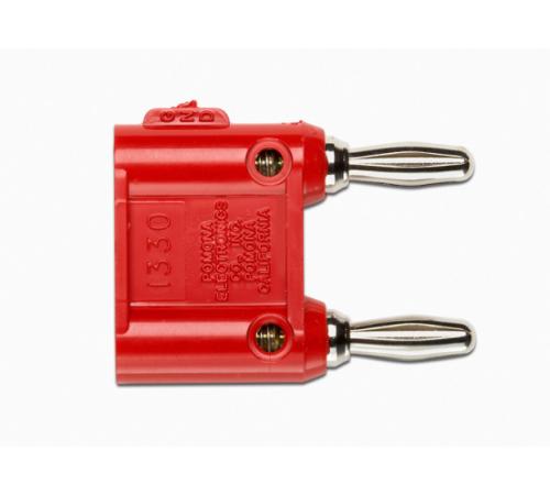 New ITT Pomona Electronics MDP-S-2 Double Banana Jack Red Lot of 6 pcs 