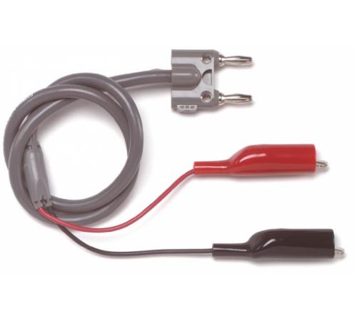 Alligator Clip To Double Banana Plug On Twisted Pair Cable